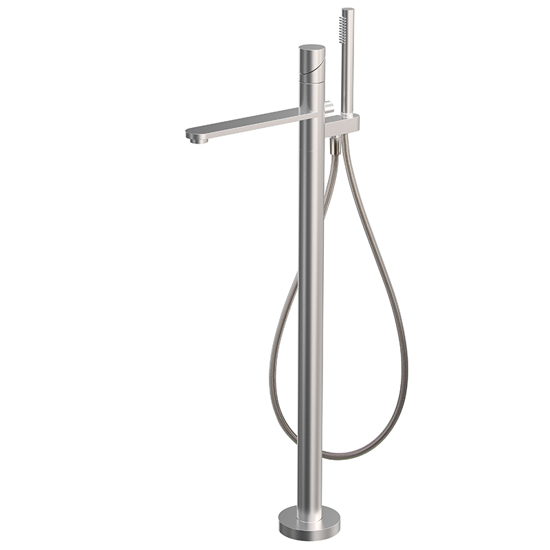 Floor mounted bath mixer