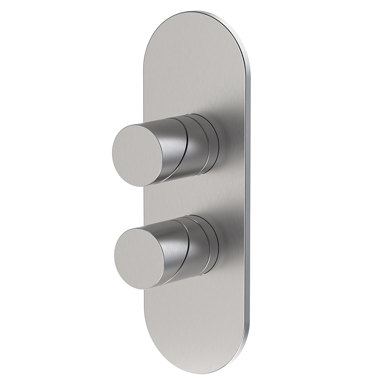 Built-in mixer with 2/3 outlets diverter