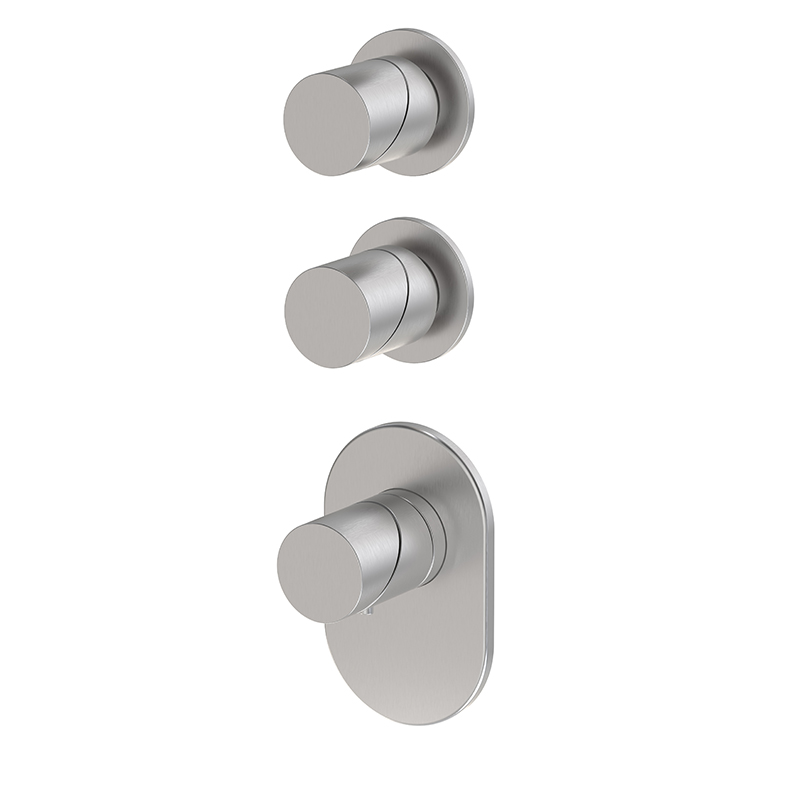 Built-in shower mixer