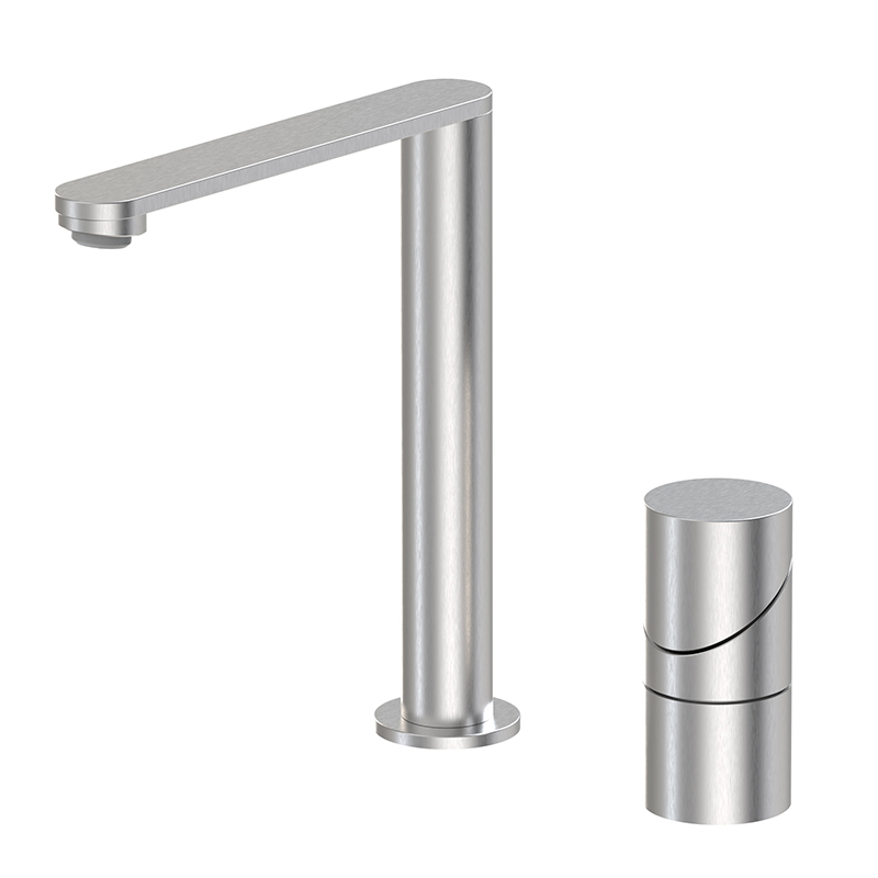 Two-holes Wash basin mixer with swivel spout