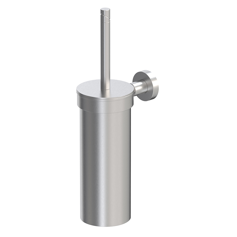 Wall mounted brush holder