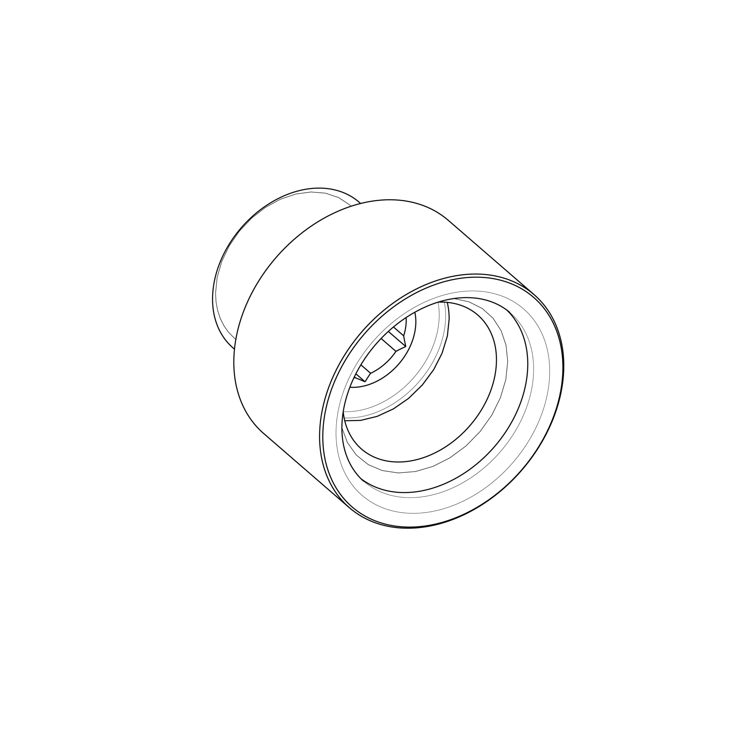 PROLUNGA PER BOCCA LAVABO INCASSO 15MM